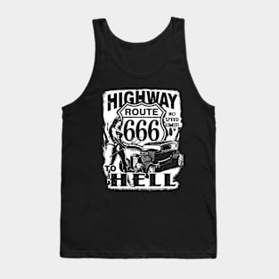 Route 666 - Highway to hell Tank Top